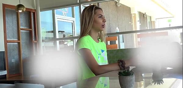 Shy Teen Paris Sucks And Fucks For A New Car
